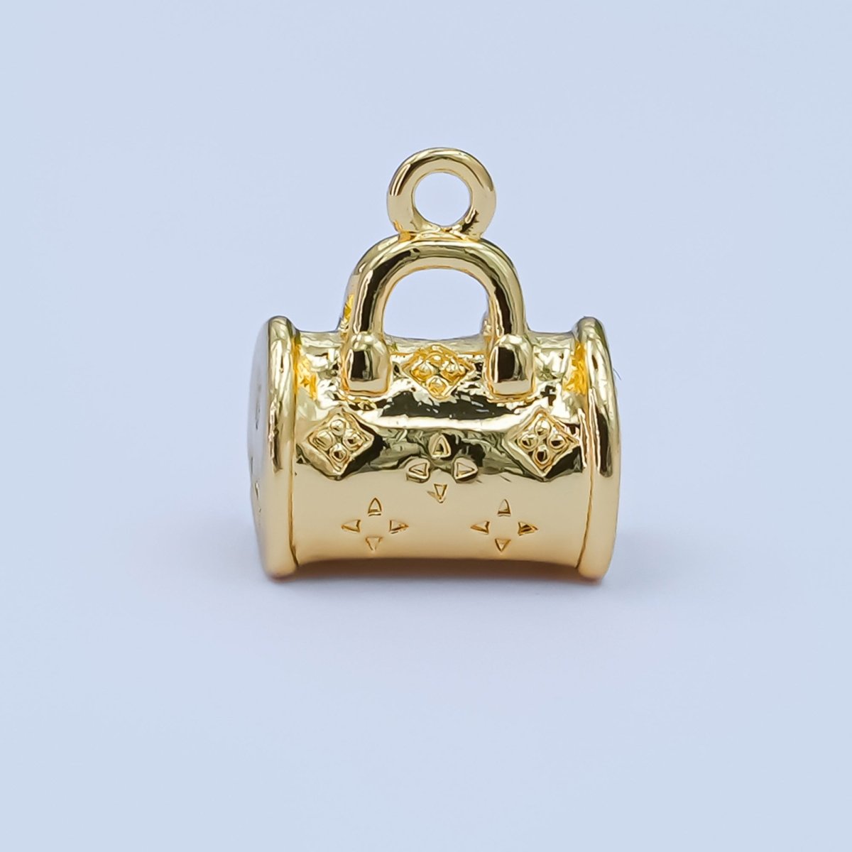 24K Gold Filled Decorated Bag Purse Mini Multidimensional Charm | N043
