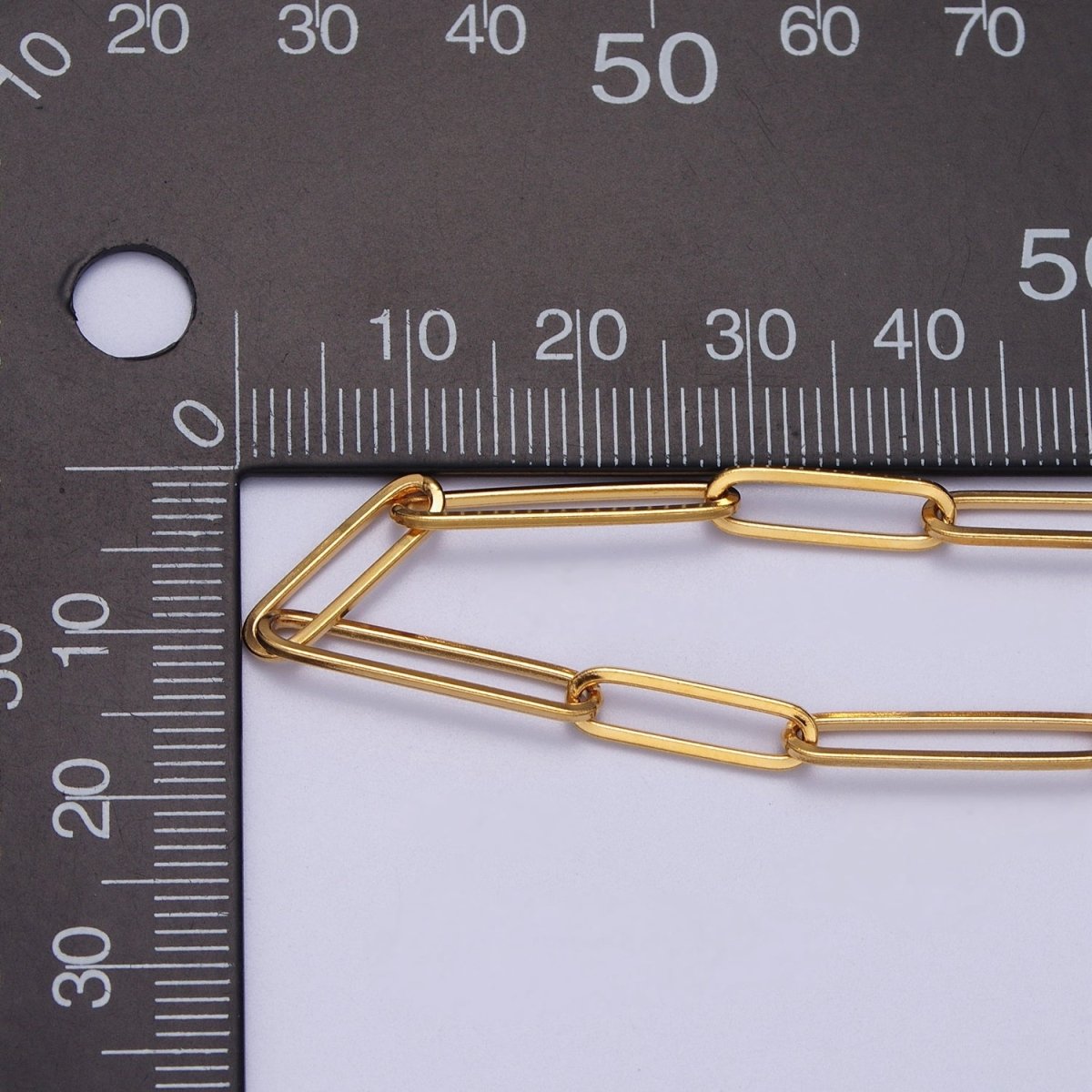 24K Gold Filled Double 15mm &amp; 20mm Paperclip Link Gold, Silver Unfinished Chain | ROLL-921 ROLL-922 Clearance Pricing