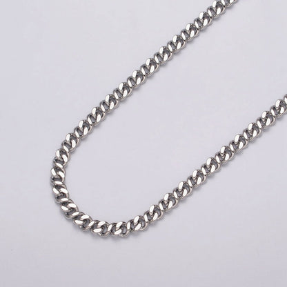 24k Gold Filled Flat Double Curb Figaro Eight Designed Unfinished Chain by Yard in Gold &amp; Silver | ROLL-1053, ROLL-1107 Clearance Pricing