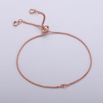 24K Gold Filled Half Finished Bracelet For DIY Jewelry Making Bracelet Making  L-145~L-147