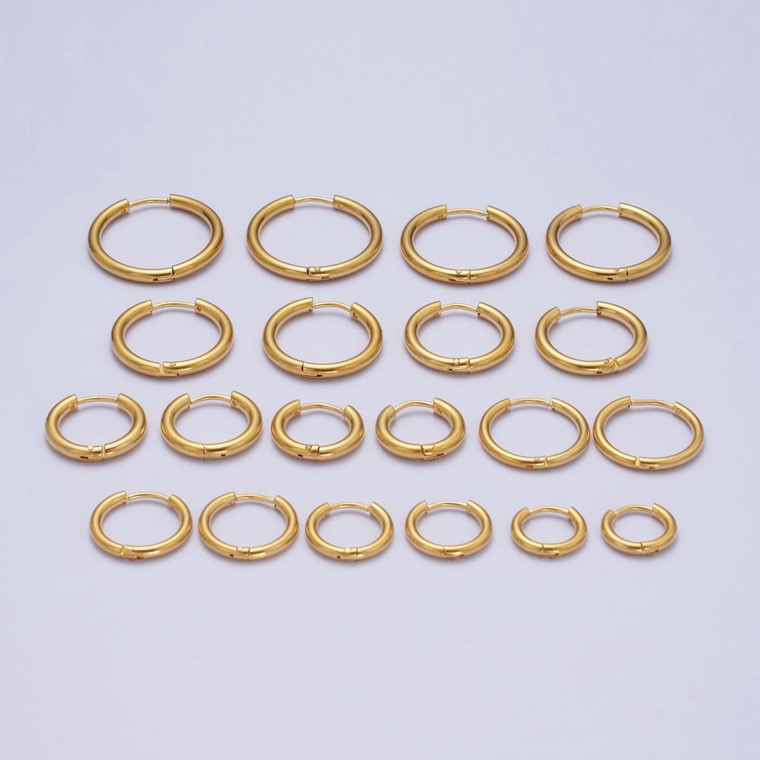 24K Gold Filled Hoop Earrings-Sleeper Earrings Hypoallergenic Earring Hoops Women Hoops Everyday Simple Hoops-Tiny Hoops P-289 P-290 P-291 P-292 P-293 P-294 P-295 P-296 P-297 P-298