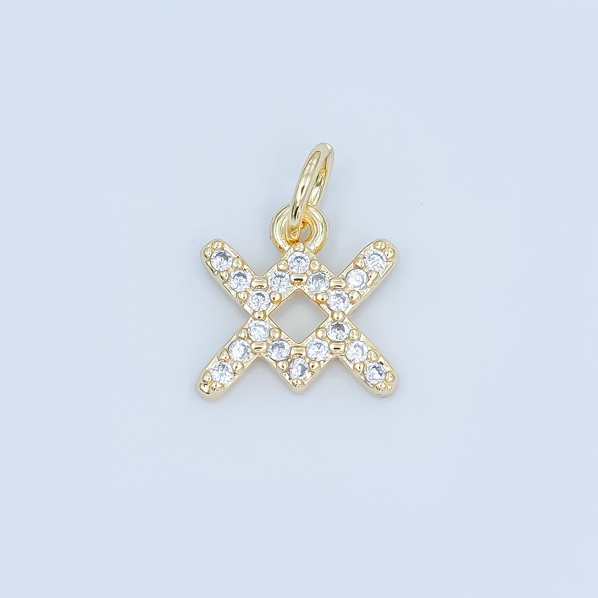 24K Gold Filled Micro Paved CZ Zodiac Sign Charm | A1313 - A1318