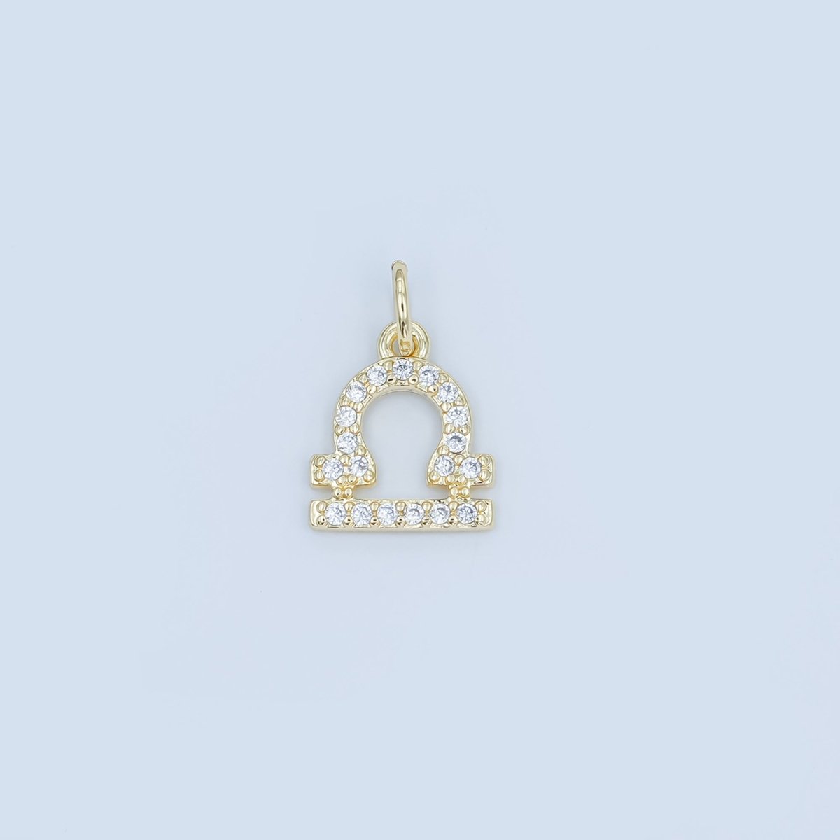 24K Gold Filled Micro Paved CZ Zodiac Sign Charm | A1313 - A1318