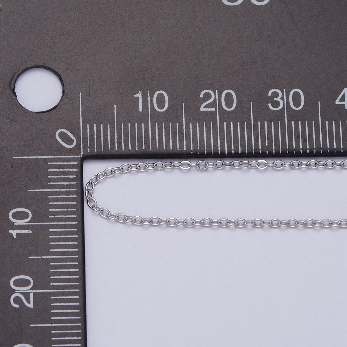 24K Gold Filled Mini 1.3mm Cable Unfinished Chain in Gold &amp; Silver | ROLL-949 ROLL-950 Clearance Pricing