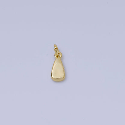 24K Gold Filled Mini Halloween Candy Corn Charm | AJ-328
