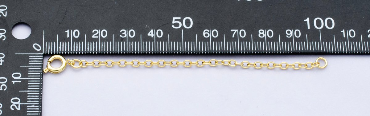 24K Gold Filled Minimalist Spring Ring Clasps Closure Finding | Z1106