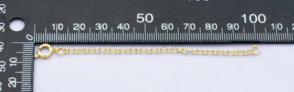 24K Gold Filled Minimalist Spring Ring Clasps Closure Finding | Z1106