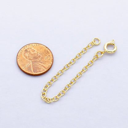 24K Gold Filled Minimalist Spring Ring Clasps Closure Finding | Z1106