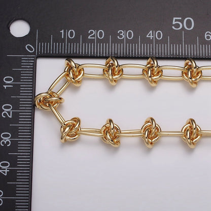24k Gold Filled Multiple Round Rolo Link PaperClip Unfinished Chain in Gold &amp; Silver Barbed Wire | ROLL-1143 - ROLL-1146 Clearance Pricing