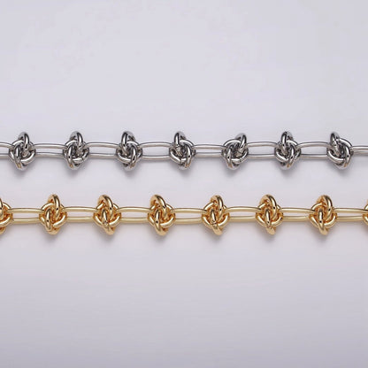 24k Gold Filled Multiple Round Rolo Link PaperClip Unfinished Chain in Gold &amp; Silver Barbed Wire | ROLL-1143 - ROLL-1146 Clearance Pricing