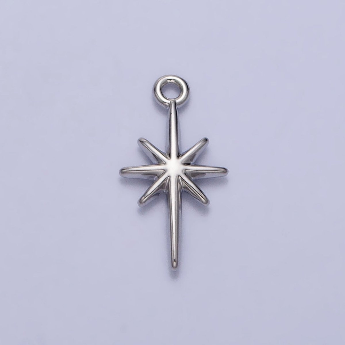 24K Gold Filled  North Star Celestial15.8mm Add-On Charm in Gold &amp; Silver | AC333 AC716