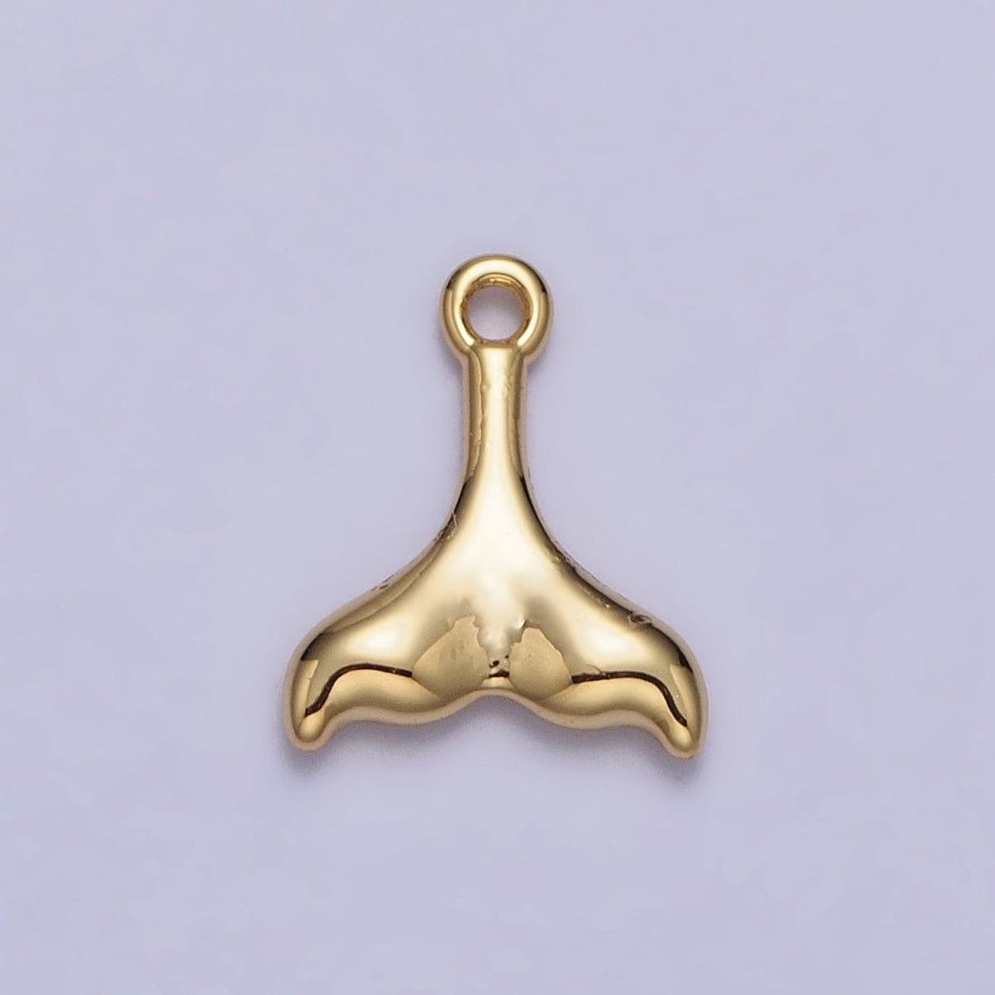 24K Gold Filled Ocean Sea Animal Tail Whale Mermaid Dolphin Charm in Gold &amp; Silver | AC345 AC346