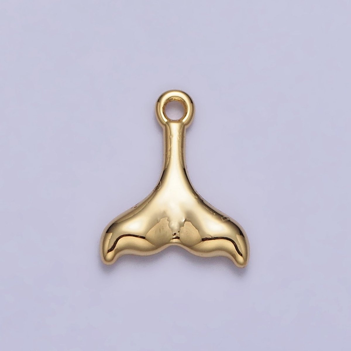 24K Gold Filled Ocean Sea Animal Tail Whale Mermaid Dolphin Charm in Gold &amp; Silver | AC345 AC346