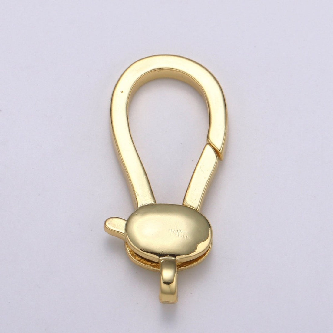 24K Gold Filled Oval Lobster Clasp Supplies Kit DIY Jewelry Making Bracelet Necklace  L-178