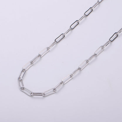 24K Gold Filled Rolo Cable Chain by Yard, Gold Filled Cable Rolo Chain, Wholesale Bulk Roll Chain for DIY Jewelry, Thickness 0.5mm, PAPER CLIP Chain | ROLL-005, ROLL-034, ROLL-049