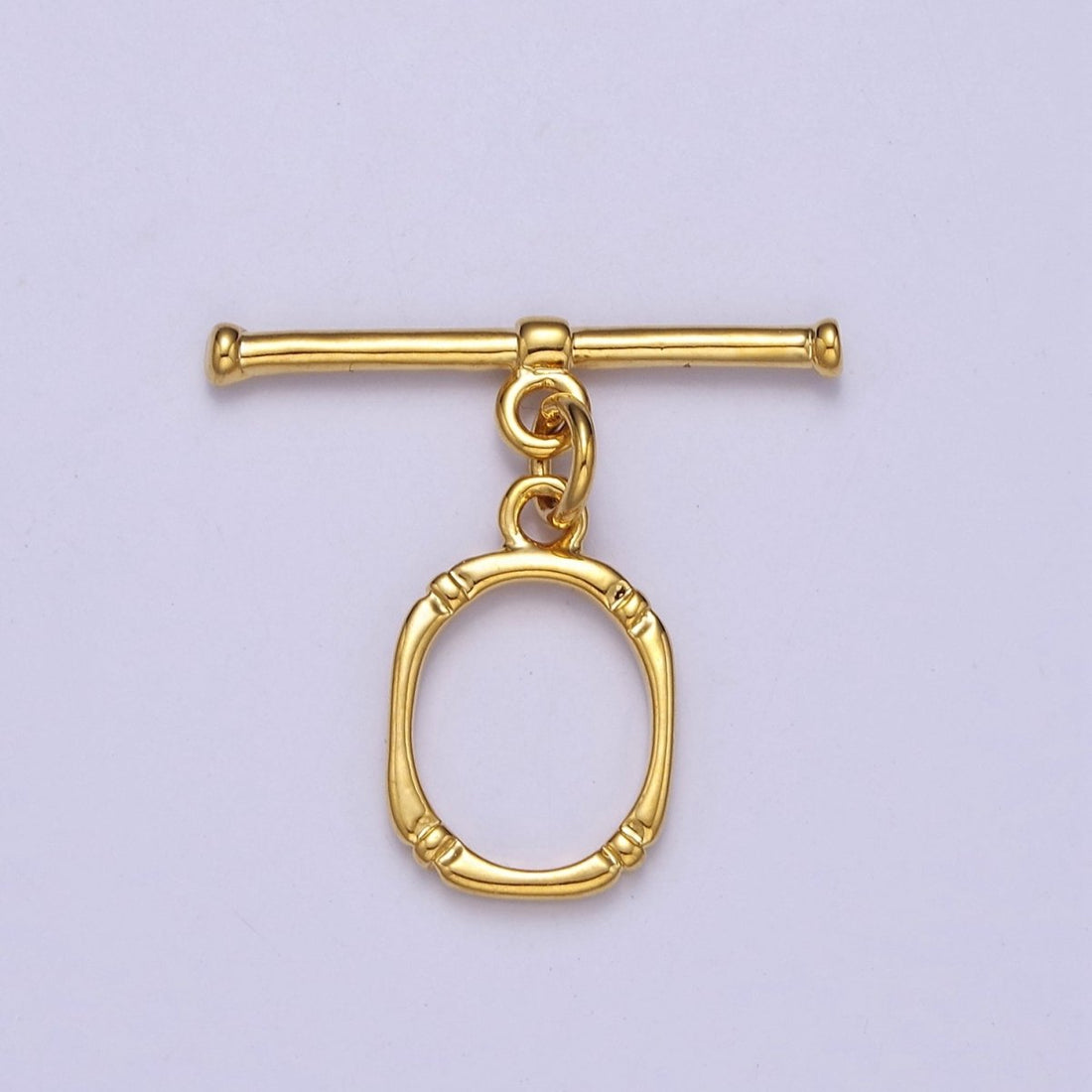 24k Gold Filled Round Oval Clasp, Jewelry Clasp OT Clasp Findings L-684 L-685 L-686
