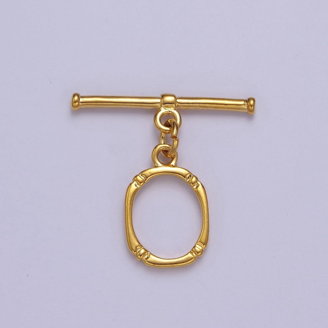 24k Gold Filled Round Oval Clasp, Jewelry Clasp OT Clasp Findings L-684 L-685 L-686