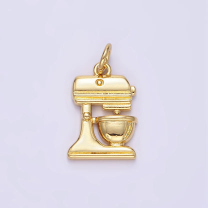 24K Gold Filled Stand Mixer Minimalist Appliance Cham | E353