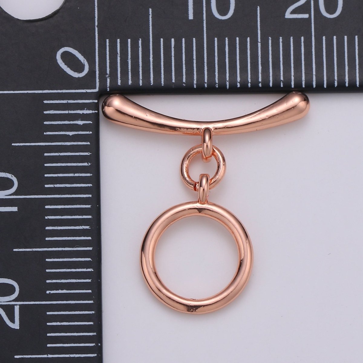 24K Gold Filled Toggle Clasp Smooth Circle OT Clasp For Jewelry Making Bracelet Necklace Diy Accessories Wholesale Supply Finding L-104~L-107 L-142