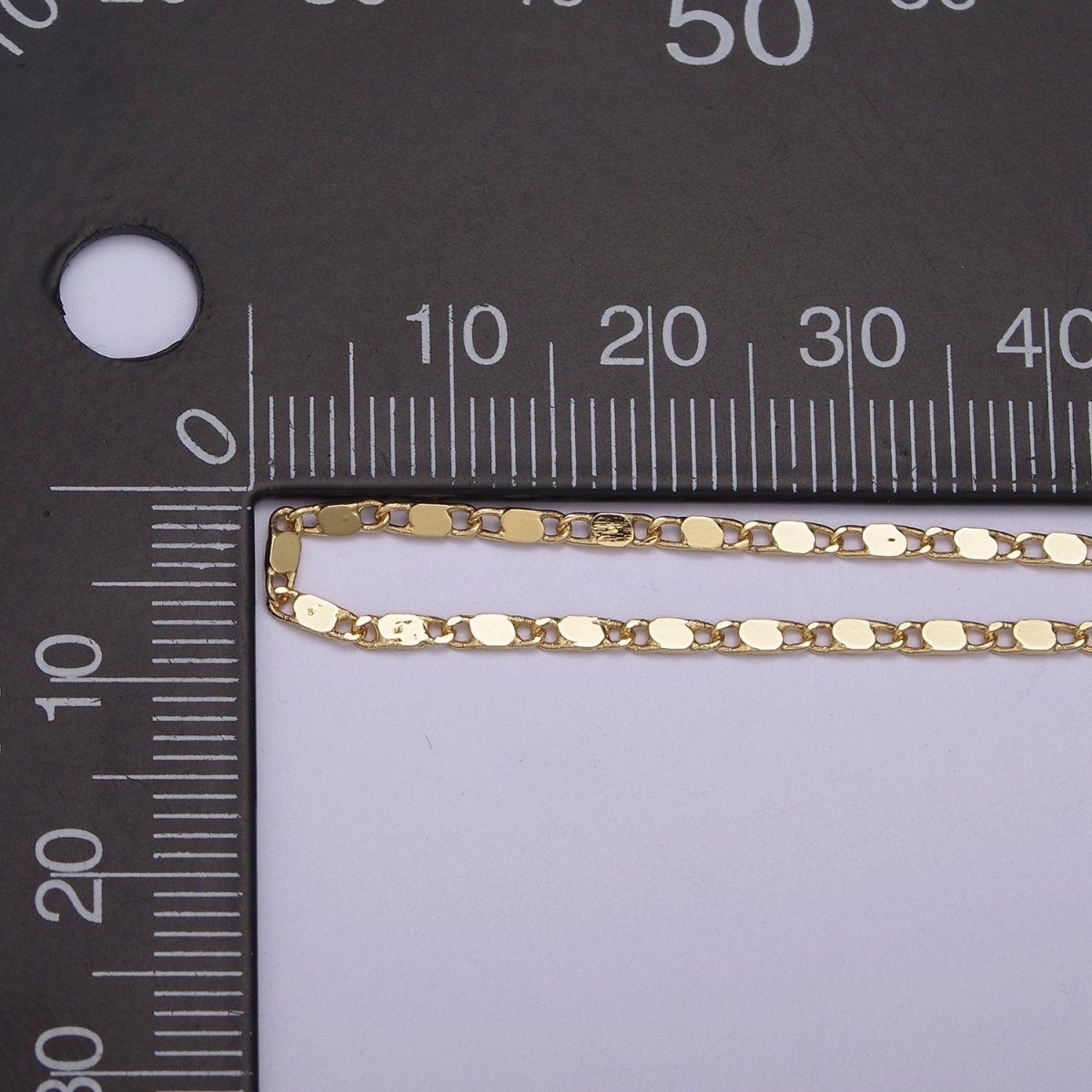 24K Gold Filled Unique Unfinished Scroll Chain, Dainty 1.5mm Width Tube Link Chain in Gold &amp; Silver For Jewelry Making | ROLL-676, ROLL-677