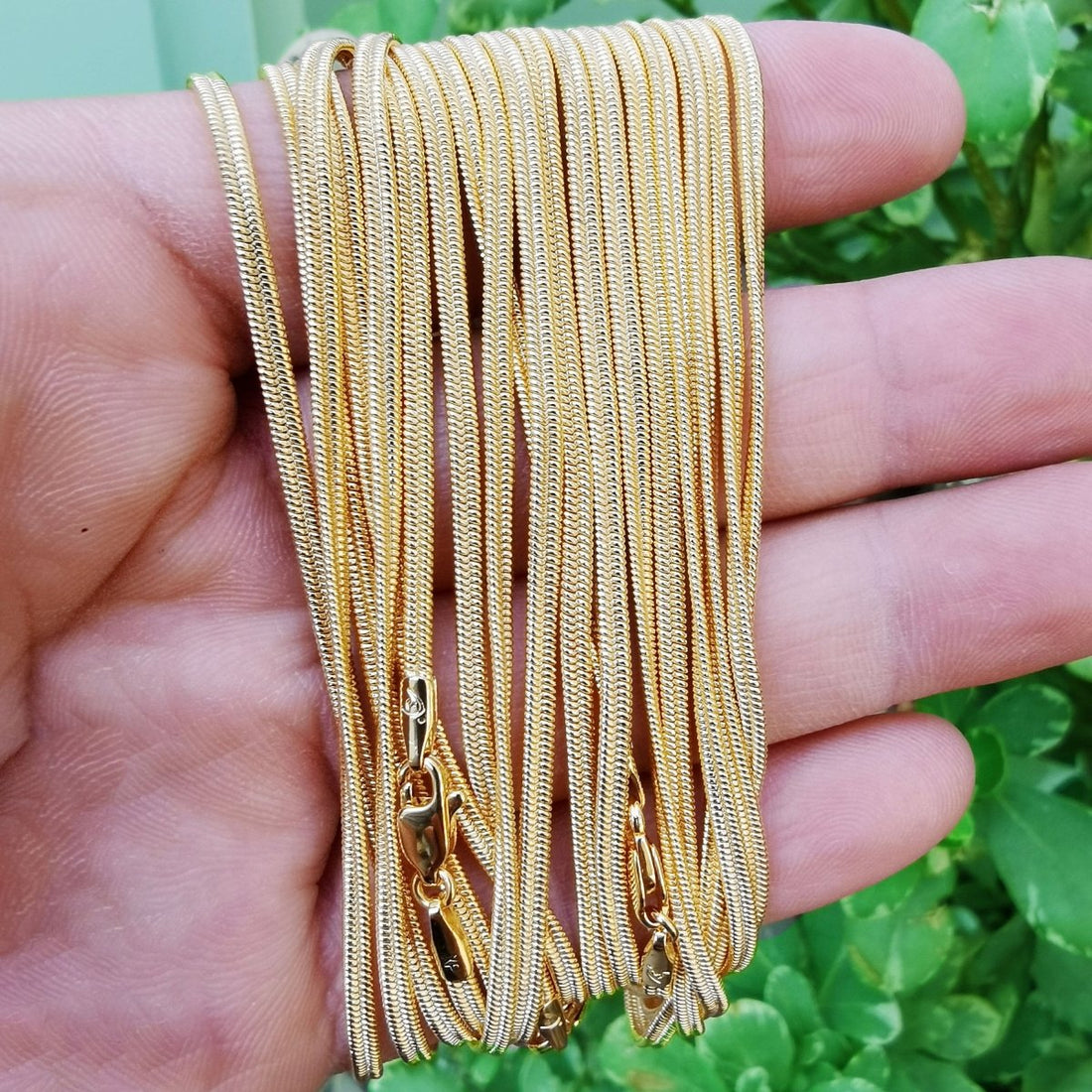 24K Gold Plated Cocoon Chain, Women&