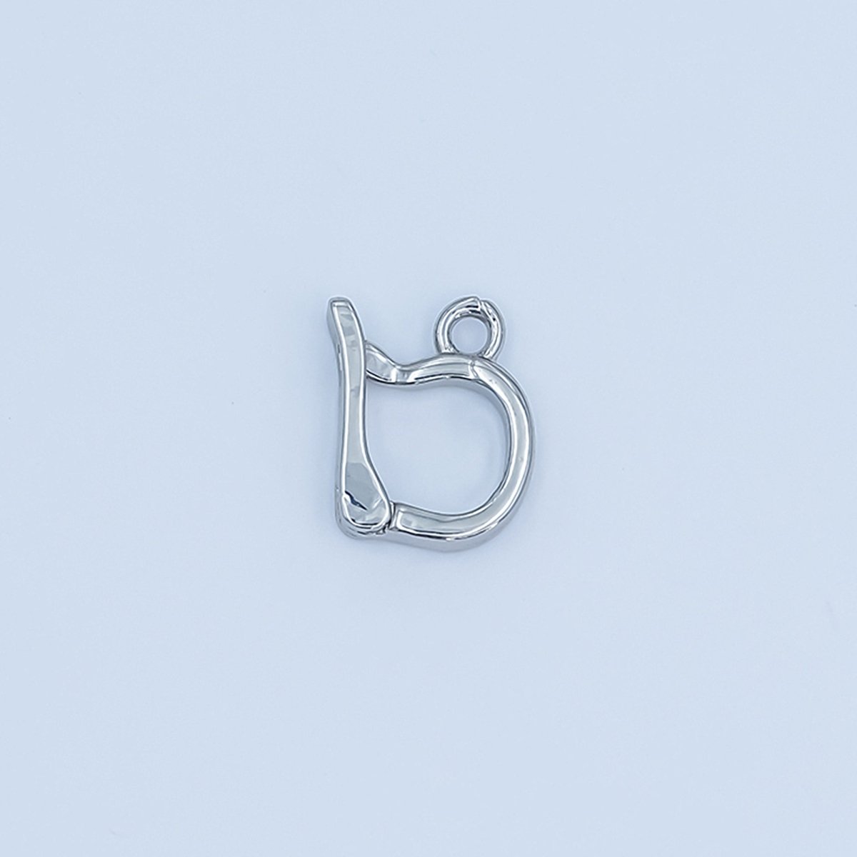 24K Gold Snap Bail Minimalist Finding in Gold &amp; Silver | Z1138