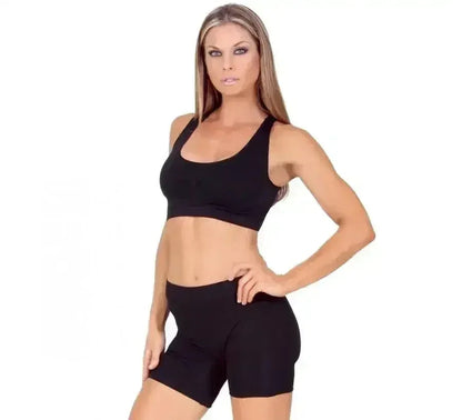 Seamless Sports Racer Back Crop Top – Comfortable &amp; Stylish Activewear for Women