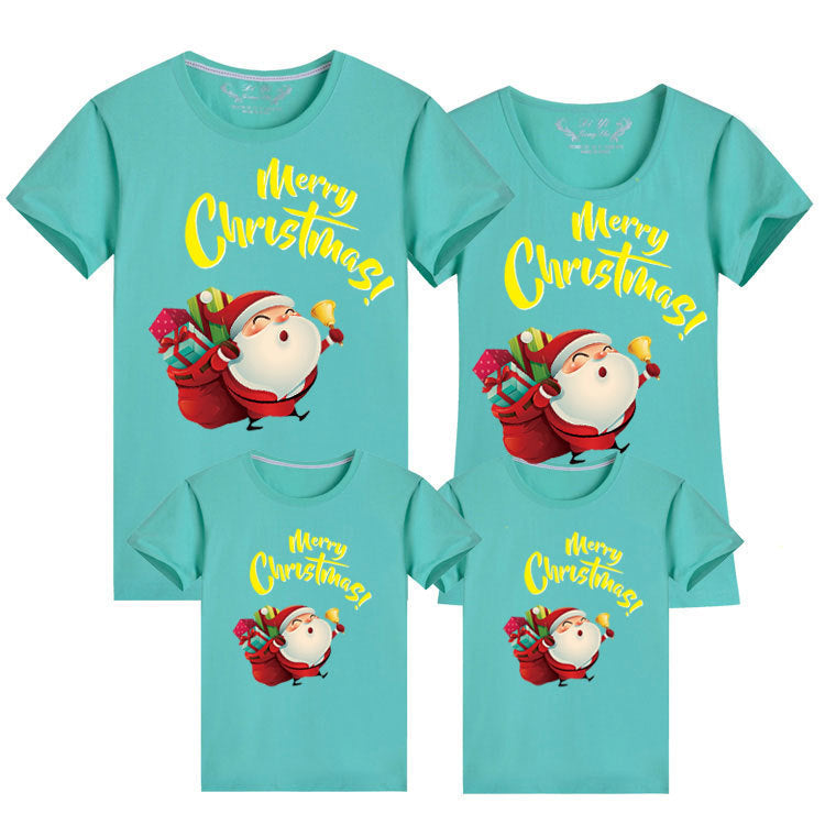 Parent-child short sleeve T-shirt