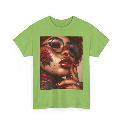 “Code Red” Cotton Graphic Tee