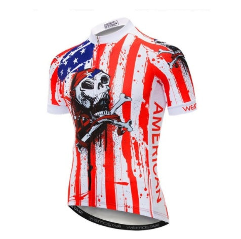 Weimostar skull jersey men&