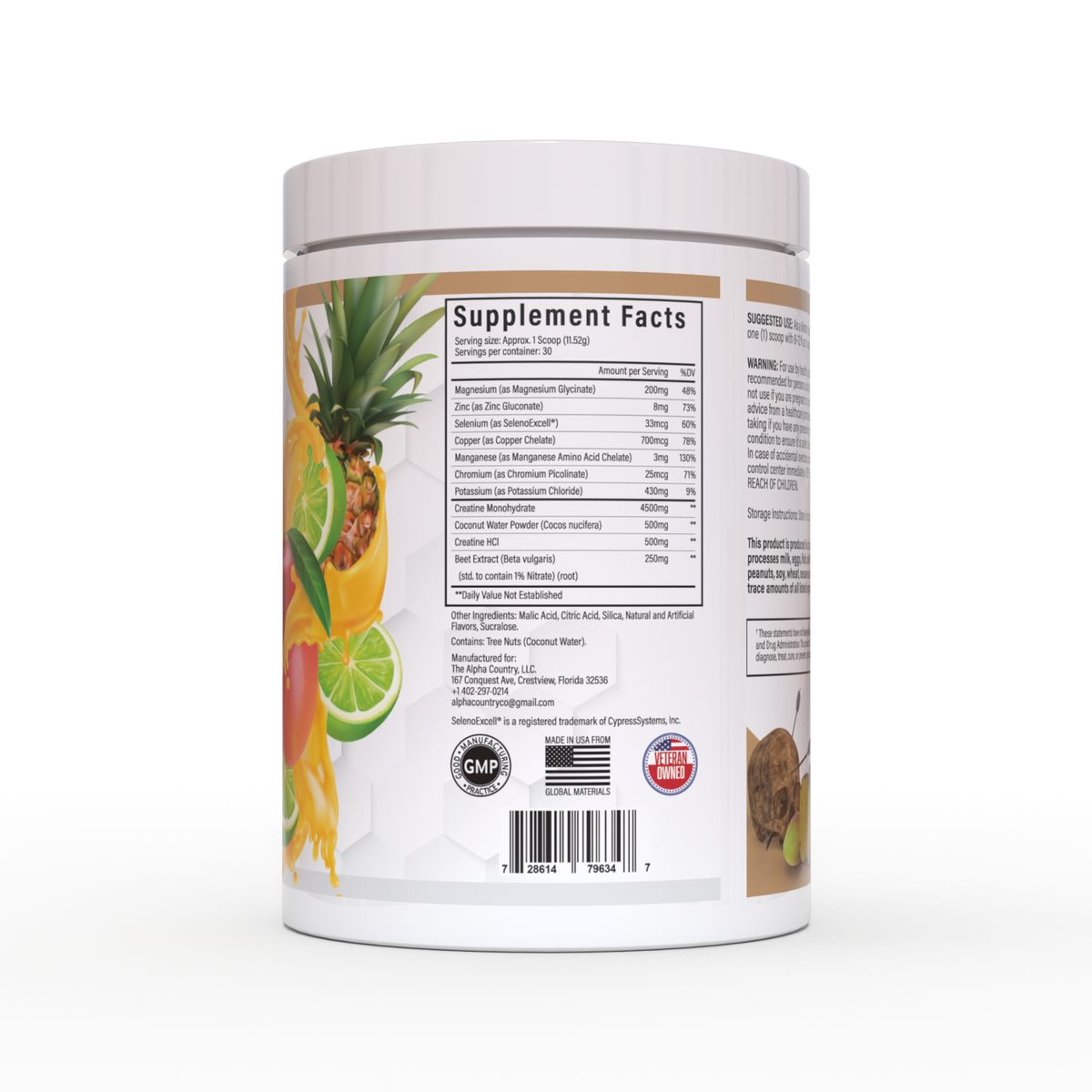 CREATINE &amp; ELECTROLYTES