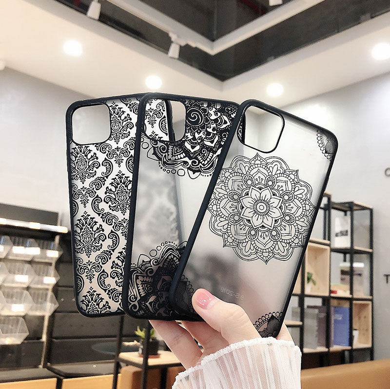 Compatible with Apple , Mobile Phone Case Acrylic Soft Matte Protective Cover