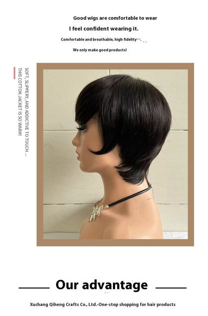 Short Straight Wig Women&