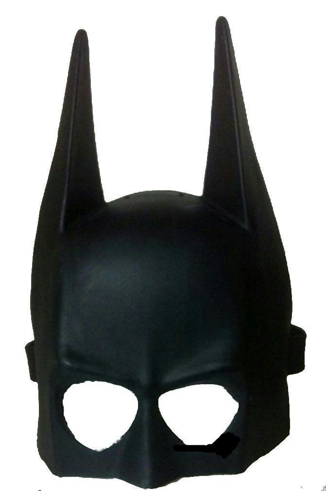 Batman 3/4 PVC Adjustable Child Size Half Face Mask