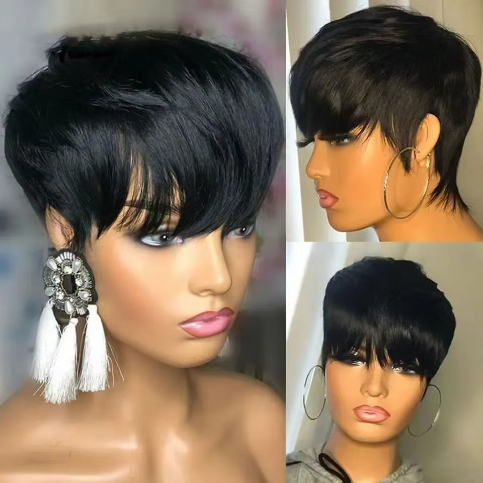 Short Straight Wig Women&