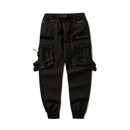 Cargo Jogger Paratrooper Pants Casual Long Trousers For Fall And Winter