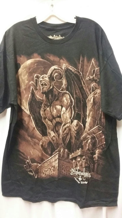Nightshade Black Series Beautiful Horror Watching, Waiting T-Shirt Sz XL