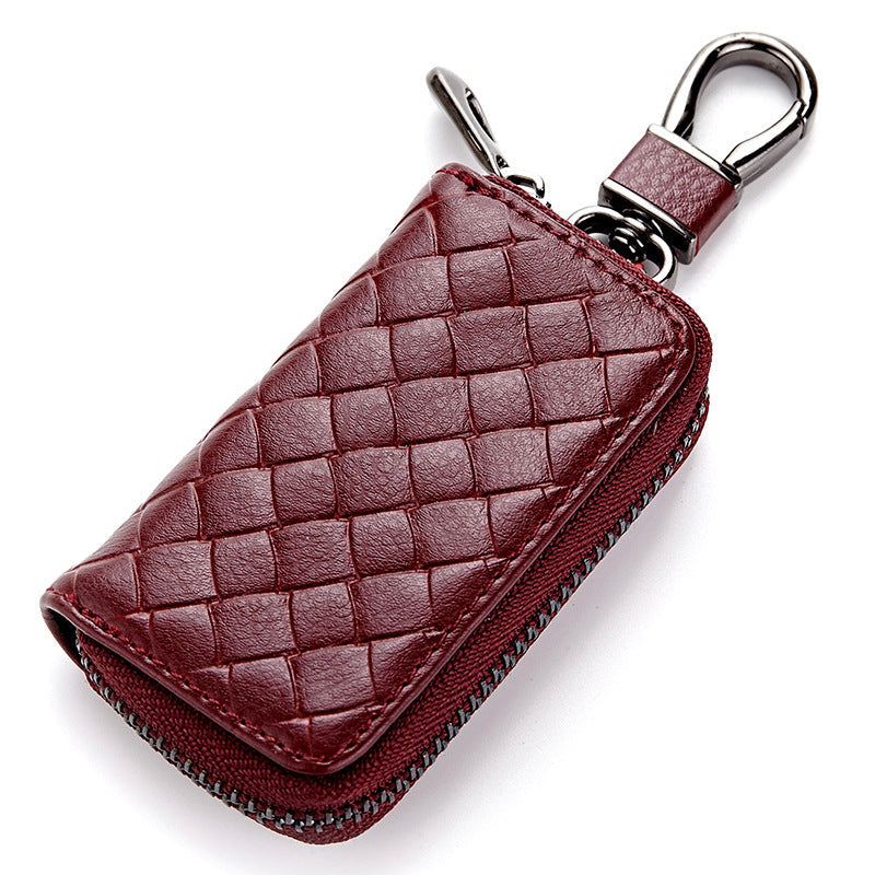 Car key case leather key case men&