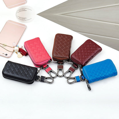 Car key case leather key case men&