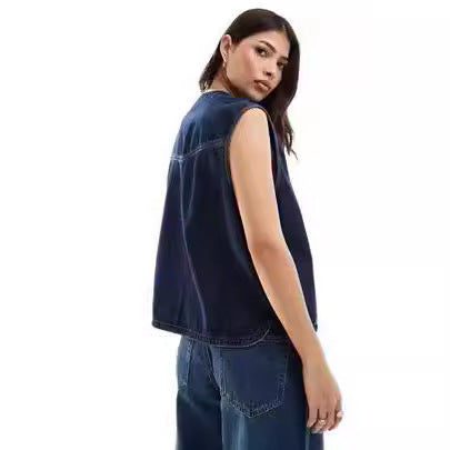 Fashion Rope Sleeveless Women&