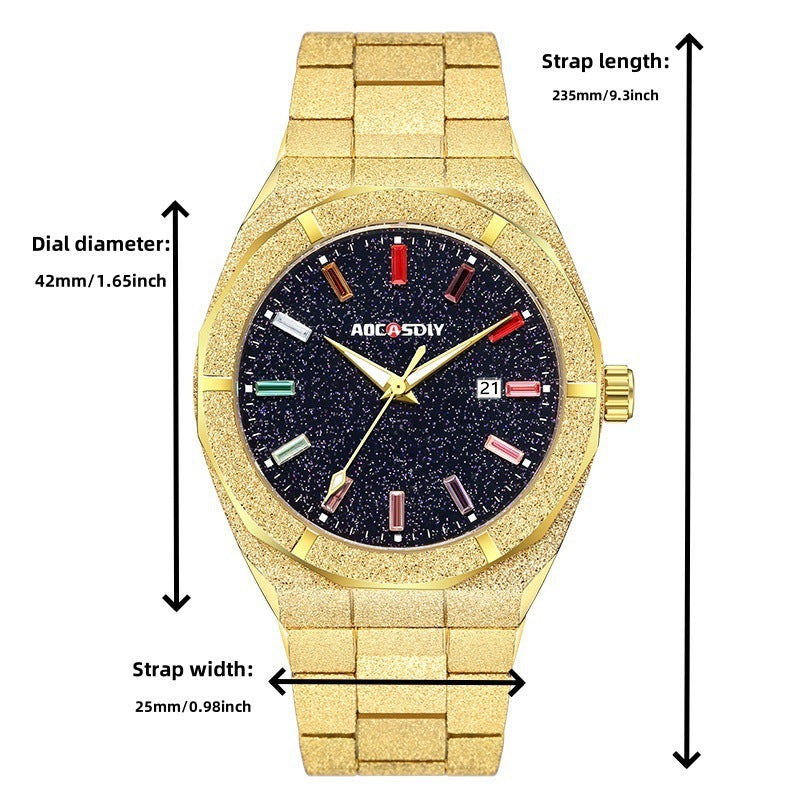 Full Diamond Luxury Oak Men&