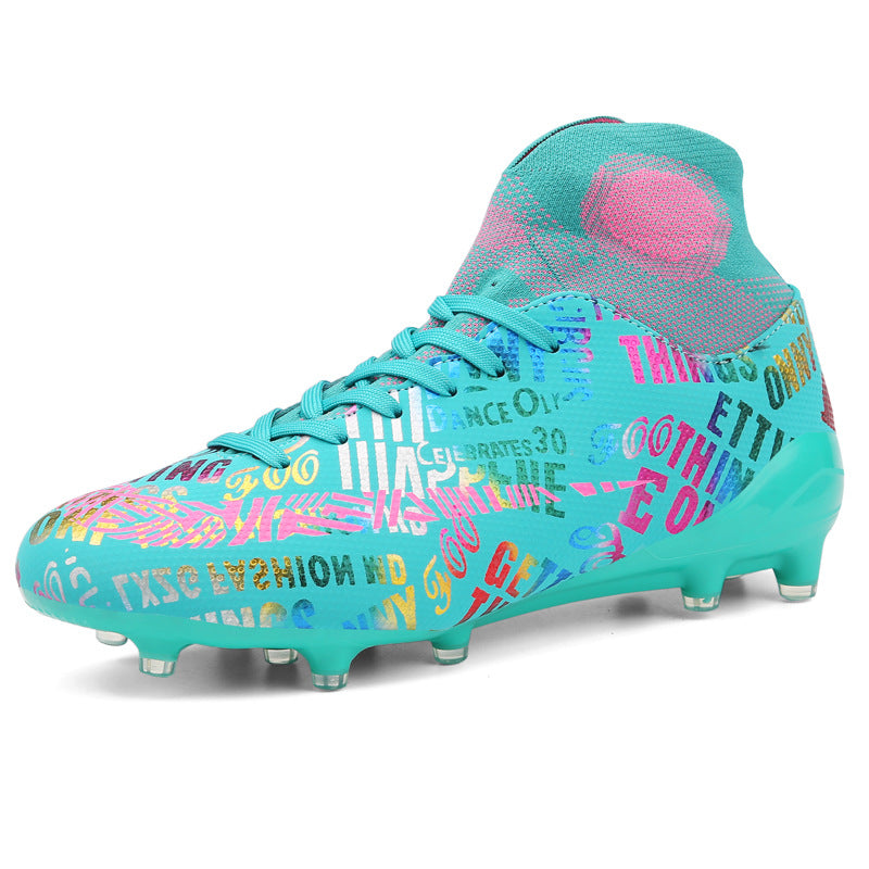 Soccer Shoes Fashion Breathable Broken Nail Soccer Shoes Men&