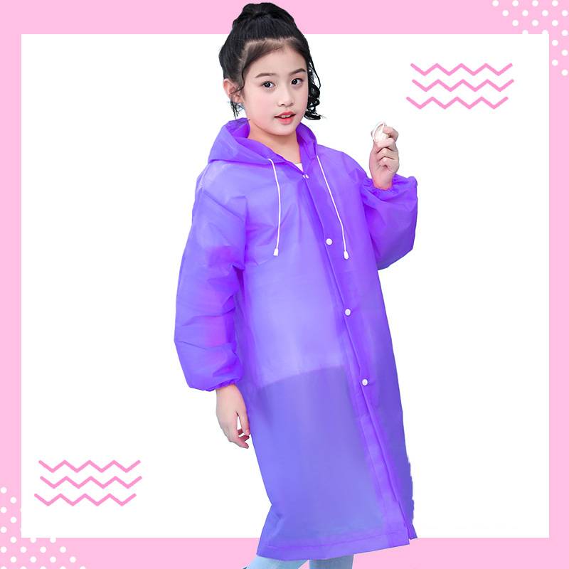 Transparent, portable and backpackable girl&