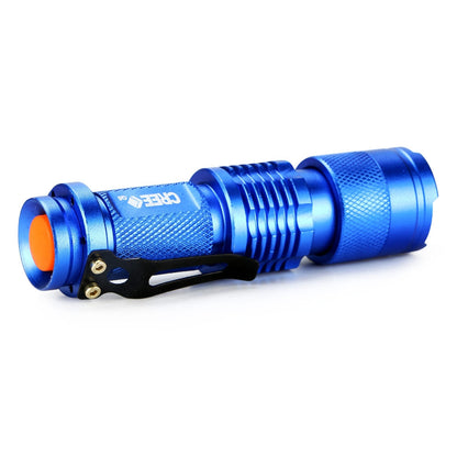 5 Colors Mini LED Flashlight Q5 2000lm Waterproof LED Laterna 1 Modes Zoomable PortableTorch Penlight AA 14500