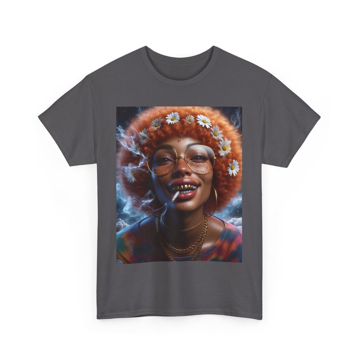 “Hella Trippy” Cotton Graphic Tee