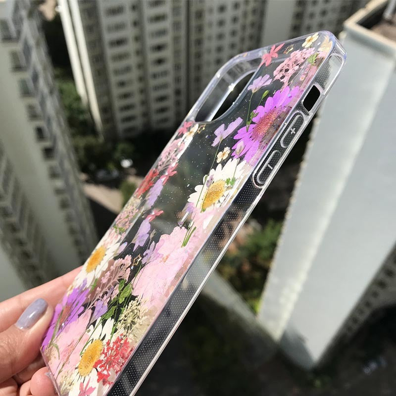 Apple Lilac Flower Drop-Proof Phone Case