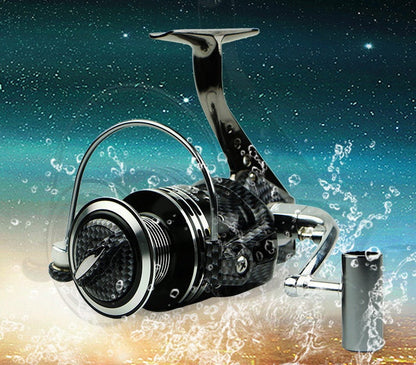 Fishing reel full metal fishing gear spinning wheel fishing reel 13+1 axis