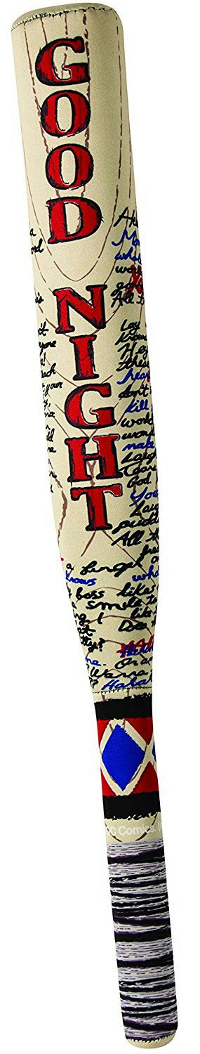 Rubies Official Harley Quinn Molded Foam Baseball Bat Costume Accessory