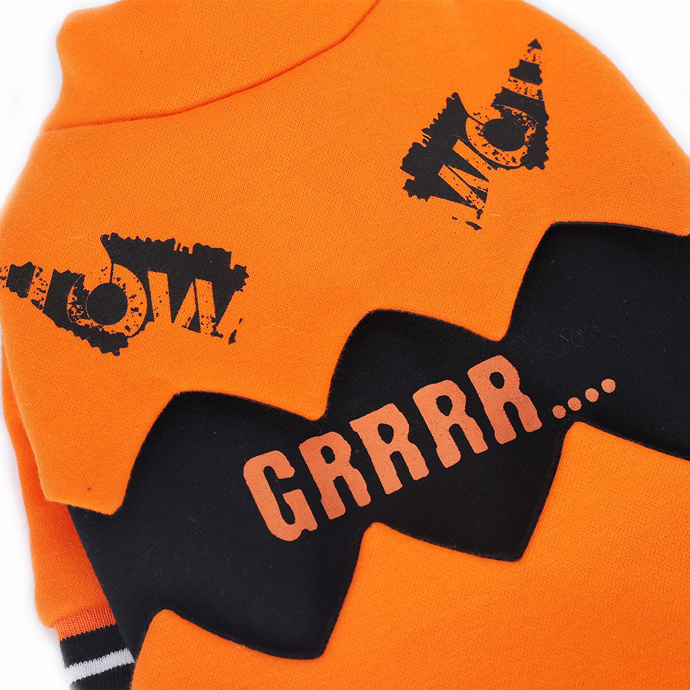 Puppy dog clothes halloween pumpkin costume