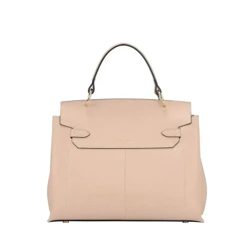 Maria Carla Luxury Leather Handbag - Smooth Cowhide &amp; Python | Femstylo
